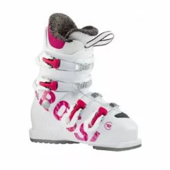 BOTTES DE SKI ALPIN ROSSIGNOL FUN GIRL J4 BLANC/ROSE POUR JUNIOR