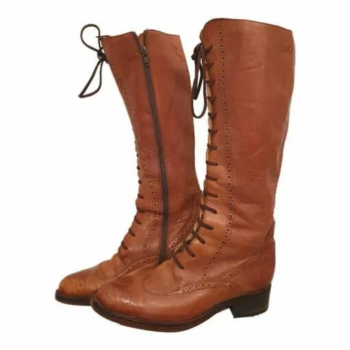 Bottes En Cuir- 36,5 / 37 -Des chaussures d'hiver Soldes Magasin 05182fd1 2f75 4d26 935e 26f6b2437038