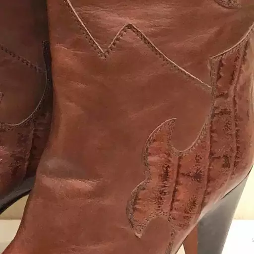 Bottes En Cuir- 40,5 7 Bottes En Cuir- 40,5 – Image 5