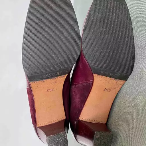 Bottes En Cuir Et Daim- 38 9 Bottes En Cuir Et Daim- 38 – Image 7