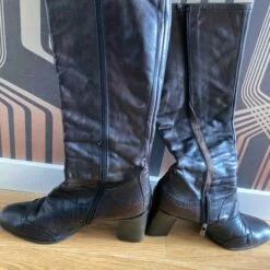 Bottes En Cuir- 39,5 -Des chaussures d'hiver Soldes Magasin 262c3ed4 aead 4aa9 8cab a4b364a6d4e3