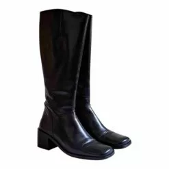 Bottes En Cuir 90's- 36,5