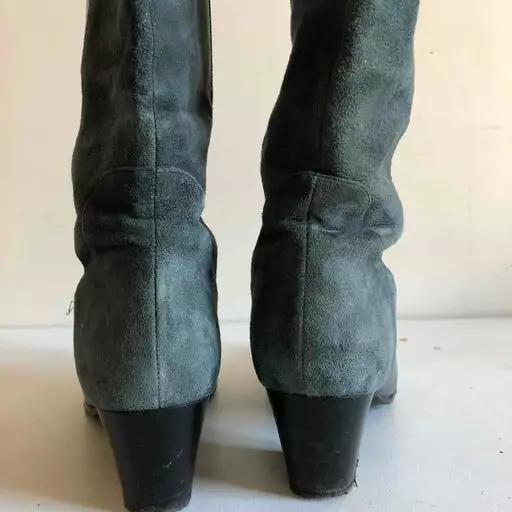 Bottes En Cuir Et Daim- 38,5 / 39 6 Bottes En Cuir Et Daim- 38,5 / 39 – Image 4