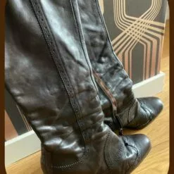 Bottes En Cuir- 39,5 -Des chaussures d'hiver Soldes Magasin 47f5e456 b8a7 4bd4 8903 1e322968c407