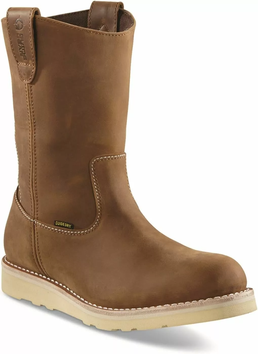 Guide Gear Wedge 10” Étanche Wellington Bottes De Travail Pour Hommes, Mi-Haut, Chaussures En Cuir, Doublure De Léchage 3 Guide Gear Wedge 10” Étanche Wellington Bottes De Travail Pour Hommes, Mi-Haut, Chaussures En Cuir, Doublure De Léchage