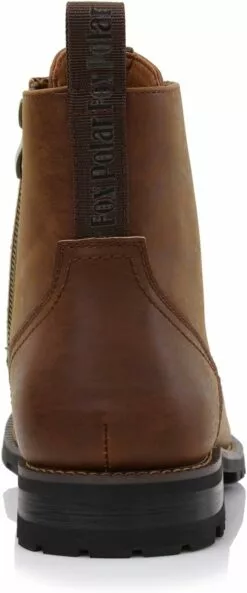 Knoxville MPX806068 Bottes De Fermeture à Glissière De Combat De Moto Classique à Travail Décontracté Pour Hommes -Des chaussures d'hiver Soldes Magasin 51Mn2plysrL. AC UL1500