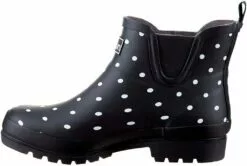 Bottes De Pluie Jileon Womens Ankle Height - Spécialement Conçues Pour Les Femmes Avec De Larges Pieds Et De Larges Veaux