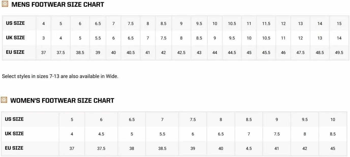 5.11 Bottes De Travail Tactiques Pour Hommes De L'Union à 6 Pouces, Semelle Intérieure D'amortisseur, Style 12390 12 5.11 Bottes De Travail Tactiques Pour Hommes De L'Union à 6 Pouces, Semelle Intérieure D'amortisseur, Style 12390 – Image 10