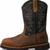 Thorogood American Heritage 11 "Bottes De Travail En Cuir Imperméable Wellington Pour Hommes Avec Des Orteils De Sécurité En Acier Et Une Semelle Extérieure Antidérapante -Des chaussures d'hiver Soldes Magasin 6173EDVCzkL. AC UL1500