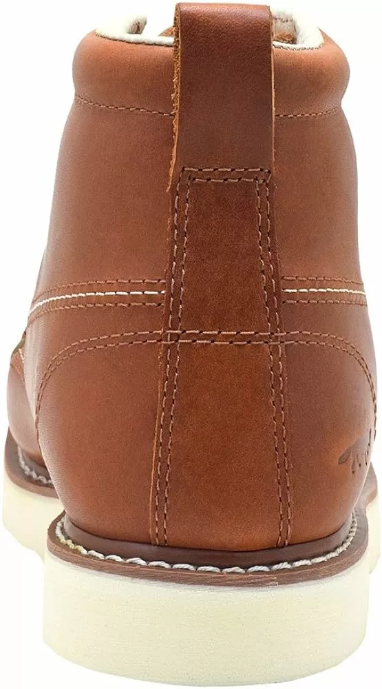 Golden Fox Bottes De Travail Hommes 6" Plain Toe Wedge Boot Pour Construction, Léger Confortable Semelle 5 Golden Fox Bottes De Travail Hommes 6" Plain Toe Wedge Boot Pour Construction, Léger Confortable Semelle – Image 3