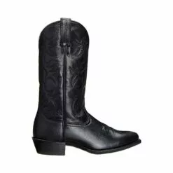 XBTEVUDAK Hommes Brun Cowboy Bottes Classique Brodé Snip Toe Large Veau Mi-Cylindre En Cuir Pays Western Bottes Hommes De Travail Bottes -Des chaussures d'hiver Soldes Magasin 617nYp0uclL. SS1000