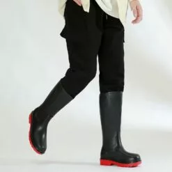 RIUETAR Bottes De Pluie Pour Hommes, Confort Étanche Bottes En Caoutchouc Hommes Durable Anti-Glissement Boue Jardin Bottes Pour Chasse Jardinage Agriculture Pêche, Large Veau Pluie Chaussures Travail En Plein Air Bottes -Des chaussures d'hiver Soldes Magasin 618WGJuA8wL. AC UL1500