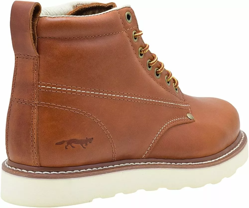 Golden Fox Bottes De Travail Hommes 6" Plain Toe Wedge Boot Pour Construction, Léger Confortable Semelle 9 Golden Fox Bottes De Travail Hommes 6" Plain Toe Wedge Boot Pour Construction, Léger Confortable Semelle – Image 7