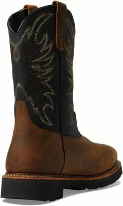 Thorogood American Heritage 11 "Bottes De Travail En Cuir Imperméable Wellington Pour Hommes Avec Des Orteils De Sécurité En Acier Et Une Semelle Extérieure Antidérapante -Des chaussures d'hiver Soldes Magasin 61DUbZb6KfL. AC UL1500