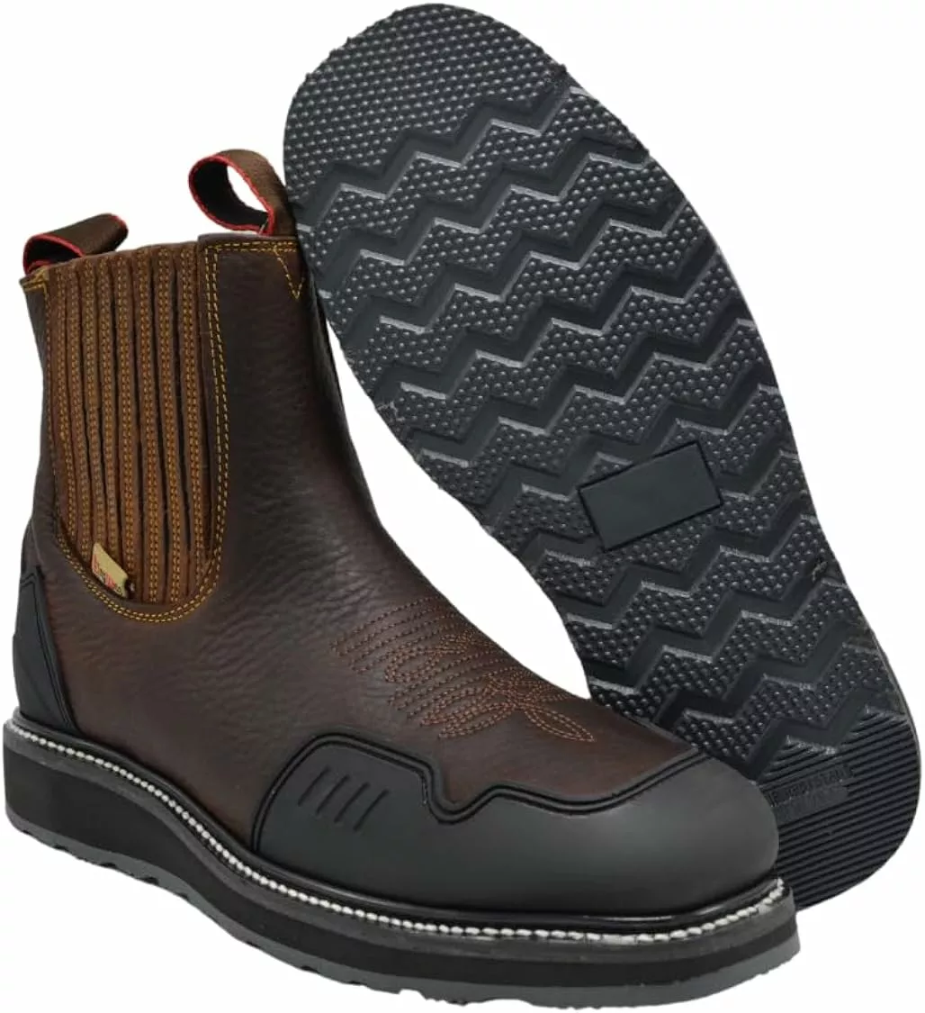 King Welt Ultra Flex 6" GuardedMaster Steel Toe Double Density Bottes De Travail Pour Hommes 4 King Welt Ultra Flex 6" GuardedMaster Steel Toe Double Density Bottes De Travail Pour Hommes – Image 2