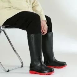 RIUETAR Bottes De Pluie Pour Hommes, Confort Étanche Bottes En Caoutchouc Hommes Durable Anti-Glissement Boue Jardin Bottes Pour Chasse Jardinage Agriculture Pêche, Large Veau Pluie Chaussures Travail En Plein Air Bottes -Des chaussures d'hiver Soldes Magasin 61T87qmrLsL. AC UL1500