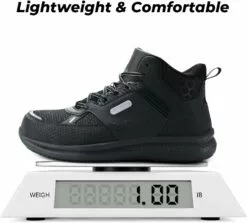 Bottes De Travail Larges FitVille Pour Hommes Chaussures De Sécurité De Travail Composites Bottes De Travail Résistantes Aux Billes Imperméables Léger - SteelCore 14 Bottes De Travail Larges FitVille Pour Hommes Chaussures De Sécurité De Travail Composites Bottes De Travail Résistantes Aux Billes Imperméables Léger - SteelCore -Des chaussures d'hiver Soldes Magasin 61Te1wYCLcL. AC UL1500