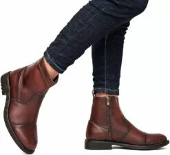 Robe Chelse En Cuir Pour Hommes Bottes Botte De Cheville Haute Et Moyenne Travail De Nuit Chaussures Quotidiennes Pour Hommes -Des chaussures d'hiver Soldes Magasin 61WRXbJmlcL. AC UL1001