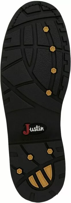 Justin Boots Justin Bottes Hommes Drywall 10 Pouce Électrique Doux Toe Travail Chaussures De Sécurité Casual - Brun - Taille 10.5 D -Des chaussures d'hiver Soldes Magasin 61a9DnOUedL. AC UL1500