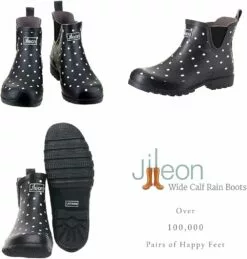 Bottes De Pluie Jileon Womens Ankle Height - Spécialement Conçues Pour Les Femmes Avec De Larges Pieds Et De Larges Veaux 14 Bottes De Pluie Jileon Womens Ankle Height - Spécialement Conçues Pour Les Femmes Avec De Larges Pieds Et De Larges Veaux -Des chaussures d'hiver Soldes Magasin 61hc6cvnBfS. AC UL1024