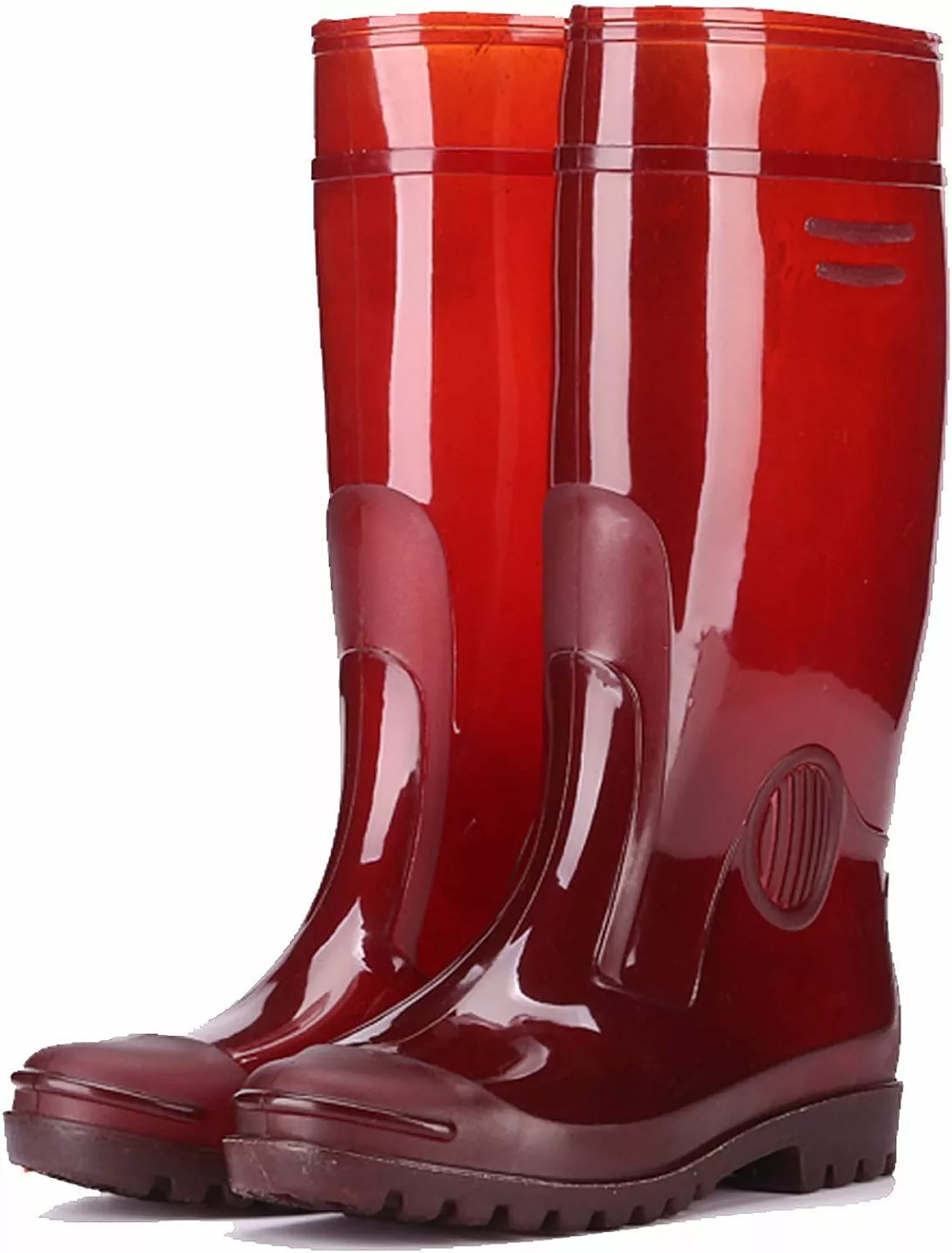 KAMPCO Hommes De Bottes De Pluie En Caoutchouc, Étanche Mi-Hauteur Boot De Travail, Durable Non Glissement Pluie Chaussures Pour Travail Agricole, Chasse Et Pêche 3 KAMPCO Hommes De Bottes De Pluie En Caoutchouc, Étanche Mi-Hauteur Boot De Travail, Durable Non Glissement Pluie Chaussures Pour Travail Agricole, Chasse Et Pêche