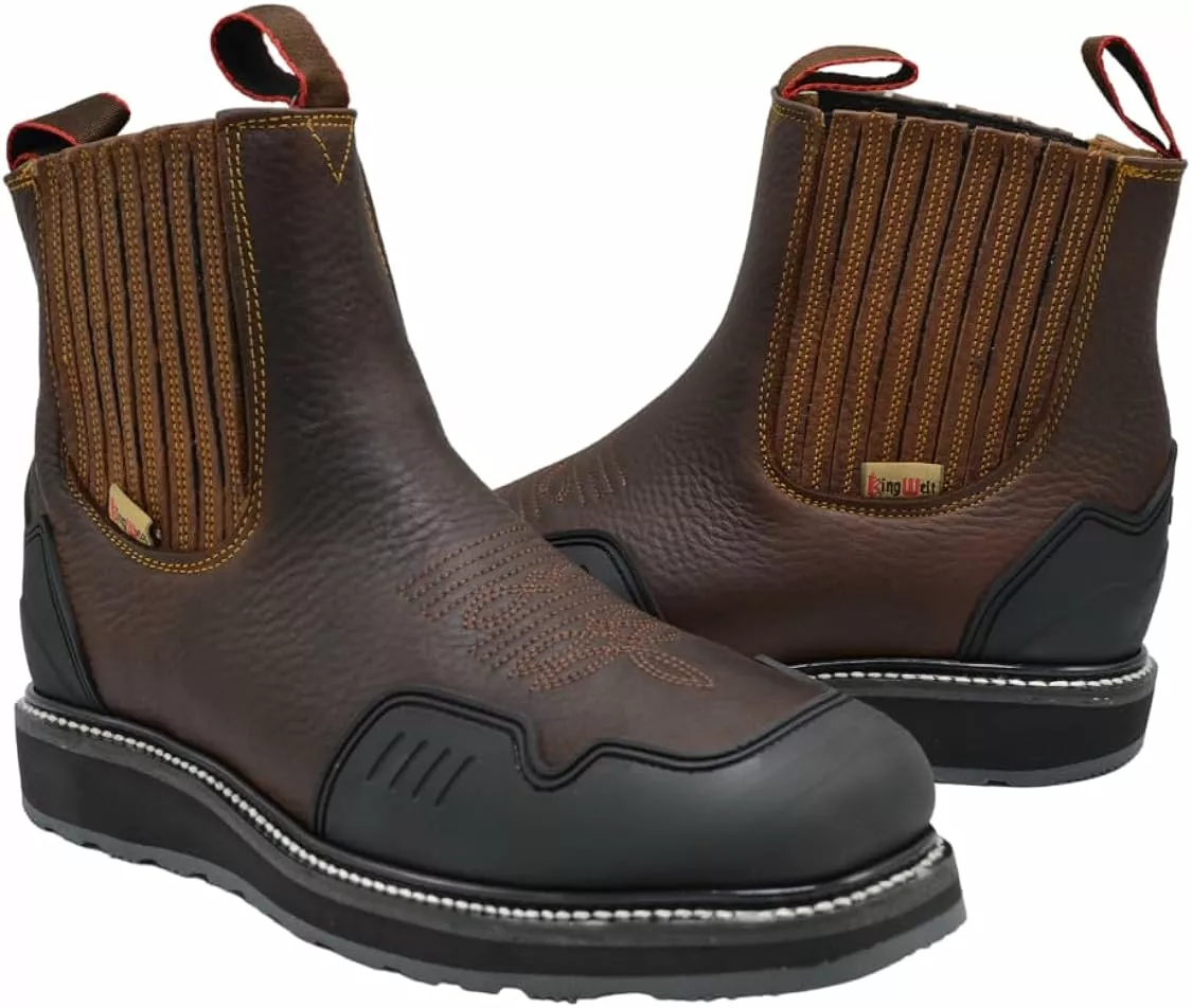 King Welt Ultra Flex 6" GuardedMaster Steel Toe Double Density Bottes De Travail Pour Hommes 5 King Welt Ultra Flex 6" GuardedMaster Steel Toe Double Density Bottes De Travail Pour Hommes – Image 3