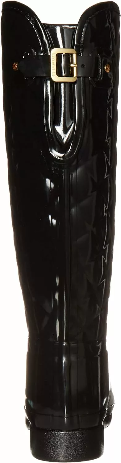 Hunter Bottes De Pluie Hautes Et Brillantes Raffinées De FEUILLE 5 Hunter Bottes De Pluie Hautes Et Brillantes Raffinées De FEUILLE – Image 3