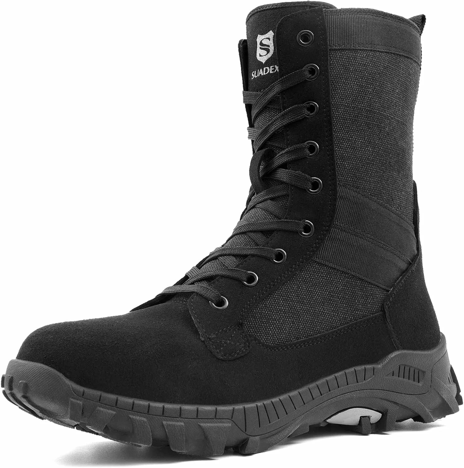 SUADEX Steel Toe Bottes Pour Hommes Femmes Bottes De Sécurité De Travail Indestructible Composite Toe Chaussures Isolé Slip Résistant 7.5 & #34 3 SUADEX Steel Toe Bottes Pour Hommes Femmes Bottes De Sécurité De Travail Indestructible Composite Toe Chaussures Isolé Slip Résistant 7.5 & #34