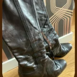 Bottes En Cuir- 39,5 -Des chaussures d'hiver Soldes Magasin 711851a5 3840 44ce 9878 09f1e408a3da