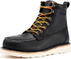 Bottes De Travail En Acier ROCKROOSTER Pour Hommes Avec Orteil Moc, Botte De Travail Confortable Durable De 6 Pouces ( VAP2301 )