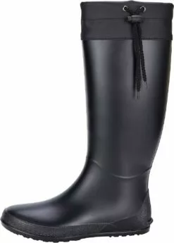 Bottes De Pluie Hautes Emballables Asgard Pour Femmes Bottes De Jardin En Caoutchouc Imperméables Bottes De Boue De Puits Plats Ultra-légers - PAS POUR CALF LARGE
