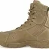 Bottes Tactiques QUNLON Pour Hommes Bottes Militaires Légères 8 Pouces Bottes De Combat Pour Hommes Fermeture éclair Latérale Bottes De Jungle De L'armée Bottes De Travail Bottes De Moto D'extérieur -Des chaussures d'hiver Soldes Magasin 718YeWt0WGL. AC UL1500