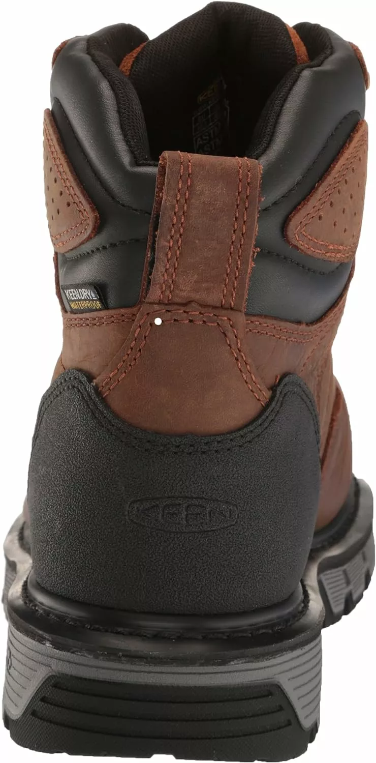 KEEN Utility Hommes Camden 6" Composite Toe Étanche Interne Metatarsal Garde Heavy Duty Bottes De Travail 5 KEEN Utility Hommes Camden 6" Composite Toe Étanche Interne Metatarsal Garde Heavy Duty Bottes De Travail – Image 3