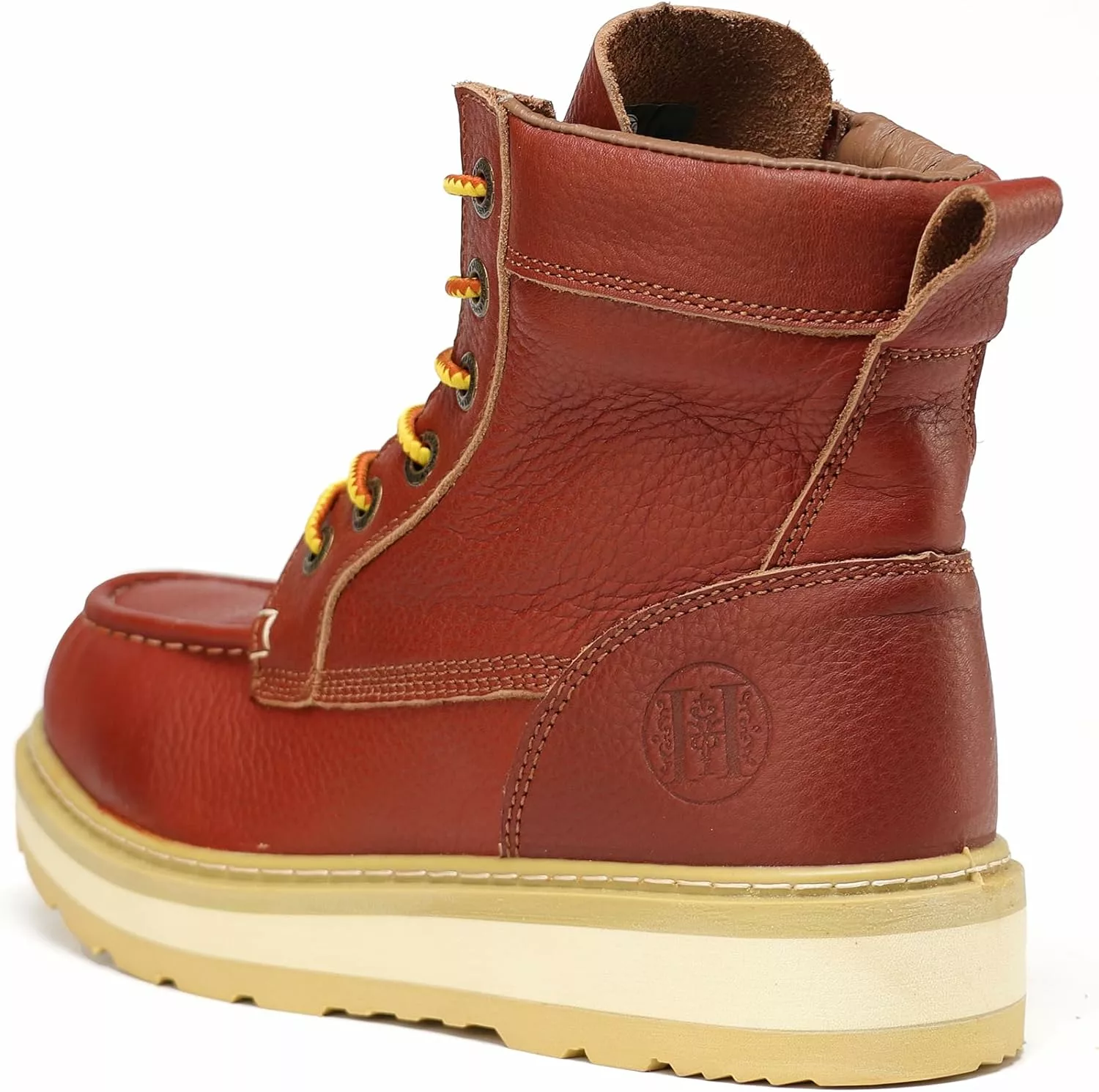 ROCK POSTER Bottes De Travail Pour Hommes, 6" Soft Toe Slip Resistant Puncture-proof EH Moc Toe Bottes De Travail Pour Hommes, 302, 8 4 ROCK POSTER Bottes De Travail Pour Hommes, 6" Soft Toe Slip Resistant Puncture-proof EH Moc Toe Bottes De Travail Pour Hommes, 302, 8 – Image 2