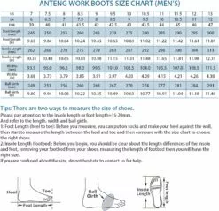 Bottes De Travail Pour Hommes ANTENG, Chaussures En Cuir Nubuck En Acier, Botte De Semelle Extérieure En Caoutchouc Antidérapant, Chaussures De Construction De Sécurité, Respirantes, Hydrofuges, Sèches Rapides (AT601, Chaleur) -Des chaussures d'hiver Soldes Magasin 71KGgtnGprL. AC UL1500