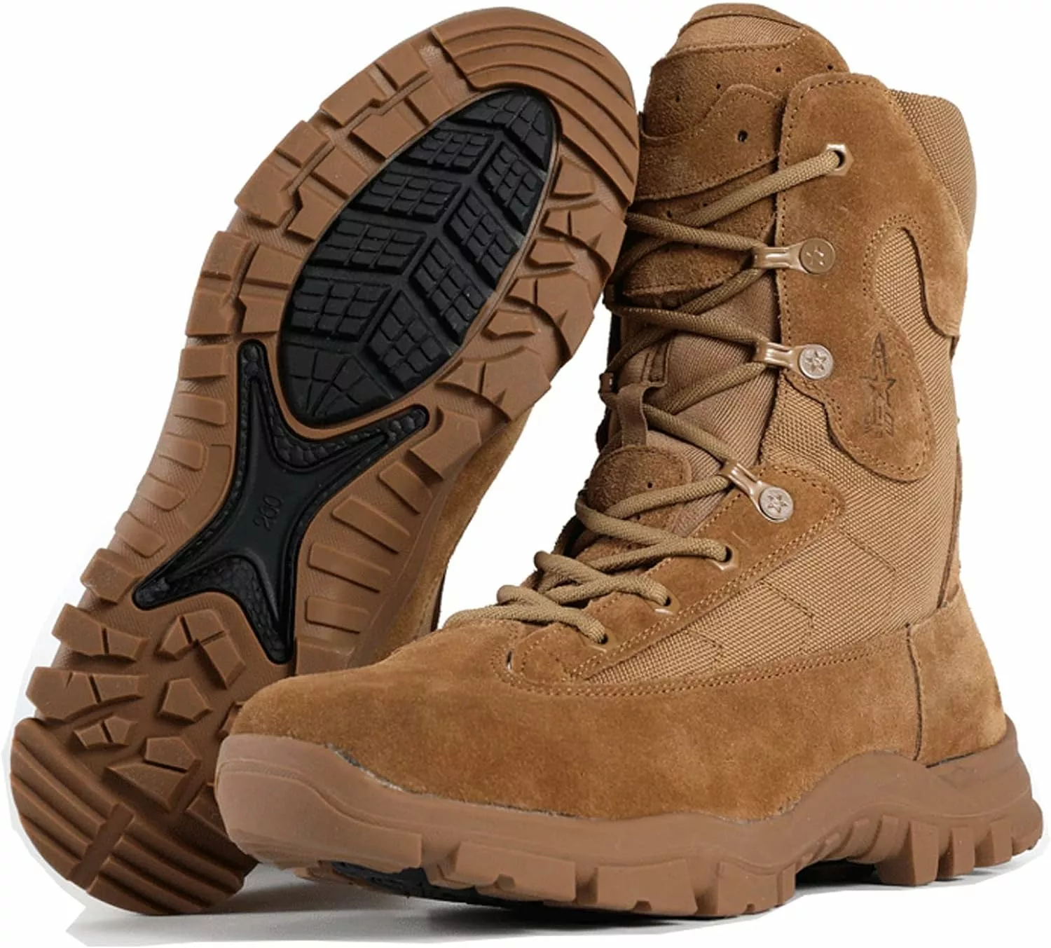 Bottes Tactiques Pour Hommes Zivopah Bottes De Chasse Bottes De Combat Légères Bottes De Travail En Cuir Durable Bottes De Travail Côté Fermeture à Glissière Bottes De Désert 4 Bottes Tactiques Pour Hommes Zivopah Bottes De Chasse Bottes De Combat Légères Bottes De Travail En Cuir Durable Bottes De Travail Côté Fermeture à Glissière Bottes De Désert – Image 2