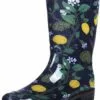 Bottes De Pluie Imperméables Pour Femmes Colorxy - Bottes De Pluie Classiques Pour Bottes De Bottes De Bottes De Bottes De Bottes De Puits Courtes Imprimées Florale Colorée -Des chaussures d'hiver Soldes Magasin 71To8cy3qDL. AC UL1500