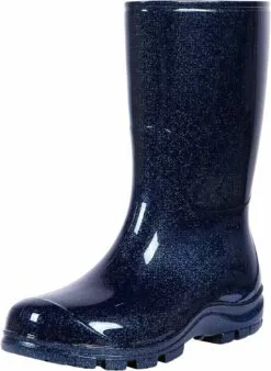 Bottes De Pluie Mi-mollet Pour Femmes Asgard Bottes De Caoutchouc Imperméables Imprimées Shose De Jardin
