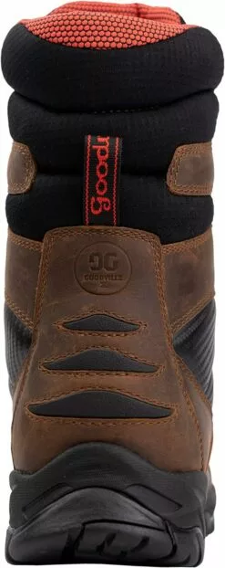 Bottes De Travail Goodville Pour Hommes, Durables, étanches, ASTM-F2413 EH-Rated, Bout Composite à Lacets Pour Hommes, Chaussures De Travail Industrielles - étanche à L'huile Et à La Glissement Sur La Botte De Sécurité 8 Pouces, Semelle En Caoutchouc, Dissipatif Statique, Respirant, Sec Rapide, Confortable, Marron ( Série Vectorielle ) -Des chaussures d'hiver Soldes Magasin 71UTaGUBNlL. AC UL1500