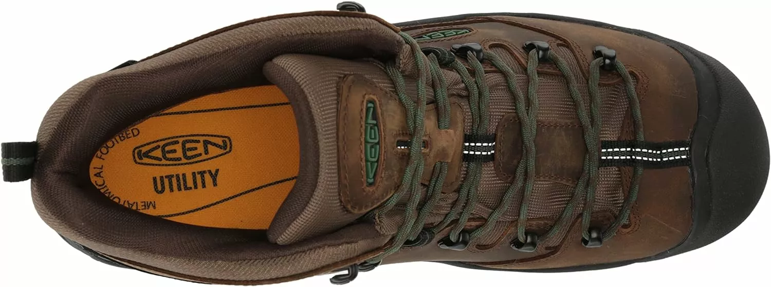 KEEN Utility Hommes Pittsburgh Energy 6" Soft Toe Étanche Industrielle Bottes De Travail, Cascade Marron/Greener Pâtures, 12 7 KEEN Utility Hommes Pittsburgh Energy 6" Soft Toe Étanche Industrielle Bottes De Travail, Cascade Marron/Greener Pâtures, 12 – Image 5