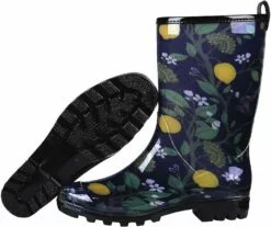 Bottes De Pluie Imperméables Pour Femmes Colorxy - Bottes De Pluie Classiques Pour Bottes De Bottes De Bottes De Bottes De Bottes De Puits Courtes Imprimées Florale Colorée -Des chaussures d'hiver Soldes Magasin 71YCEj8geNL. AC UL1500