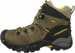 KEEN Utility Hommes Pittsburgh 6" En Cuir Étanche En Acier Toe Bottes De Travail, Corbeau/Jaune, 7 Large -Des chaussures d'hiver Soldes Magasin 71hTYcuU OL. AC UL1500