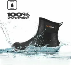 HISEA Excursion Pro Bottes De Pluie Pour Hommes, Hauteur De Cheville En Caoutchouc Néoprène Bottes De Chasse Étanche Isolé En Plein Air Bottes De Travail Pour La Chasse Jardinage Agriculture Randonnée Camping Et Mud Working -Des chaussures d'hiver Soldes Magasin 71i4zcP83RL. AC UL1500