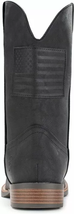 Bottes De Cow-boy IUV Pour Hommes Botte Occidentale Drapeau Américain Traditionnel Bottes De Travail De Pays -Des chaussures d'hiver Soldes Magasin 71iItP04bhL. AC UL1500