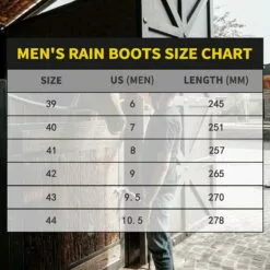 RIUETAR Bottes De Pluie Pour Hommes, Confort Étanche Bottes En Caoutchouc Hommes Durable Anti-Glissement Boue Jardin Bottes Pour Chasse Jardinage Agriculture Pêche, Large Veau Pluie Chaussures Travail En Plein Air Bottes -Des chaussures d'hiver Soldes Magasin 71iN4lsjBGL. AC UL1500