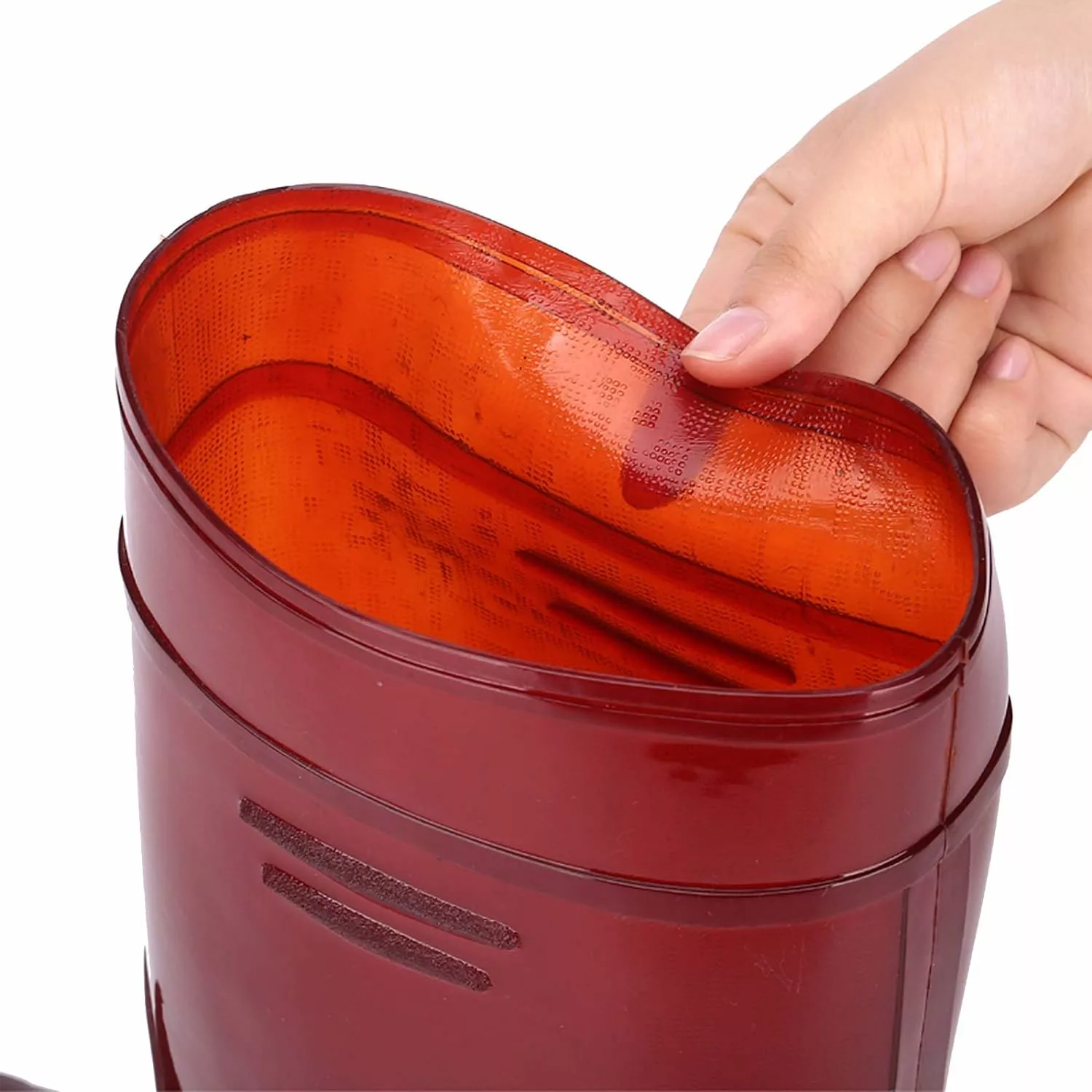 KAMPCO Hommes De Bottes De Pluie En Caoutchouc, Étanche Mi-Hauteur Boot De Travail, Durable Non Glissement Pluie Chaussures Pour Travail Agricole, Chasse Et Pêche 6 KAMPCO Hommes De Bottes De Pluie En Caoutchouc, Étanche Mi-Hauteur Boot De Travail, Durable Non Glissement Pluie Chaussures Pour Travail Agricole, Chasse Et Pêche – Image 4