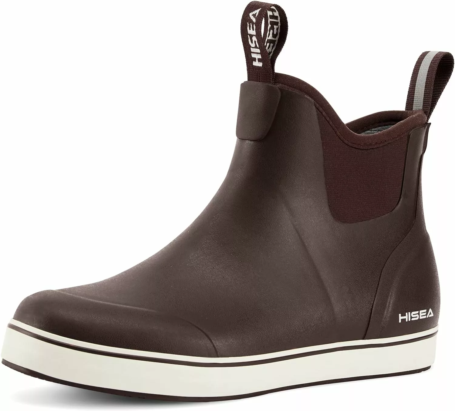 HISEA Femmes Cheville Pluie Bottes, En Caoutchouc De Pêche Deck Bottes, Bottes De Jardin Pour Femmes Étanche 3 HISEA Femmes Cheville Pluie Bottes, En Caoutchouc De Pêche Deck Bottes, Bottes De Jardin Pour Femmes Étanche