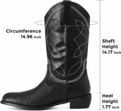 Tarkwa Western Cowboy Bottes Pour Hommes Mid Calf Retro Pointed Toe Western Bottes Durable Brodé Bottes De Travail 14 Tarkwa Western Cowboy Bottes Pour Hommes Mid Calf Retro Pointed Toe Western Bottes Durable Brodé Bottes De Travail -Des chaussures d'hiver Soldes Magasin 816DTObWoTL. AC UL1500