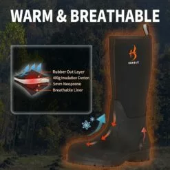 HUNTIT En Caoutchouc Bottes De Travail Pour Hommes Kevlar Midsole Acier Toe Multi-Saison Étanche En Caoutchouc Bottes 5mm Néoprène 400g Isolé Pluie Bottes Anti Glissement Boue Bottes 12 HUNTIT En Caoutchouc Bottes De Travail Pour Hommes Kevlar Midsole Acier Toe Multi-Saison Étanche En Caoutchouc Bottes 5mm Néoprène 400g Isolé Pluie Bottes Anti Glissement Boue Bottes -Des chaussures d'hiver Soldes Magasin 817iBaspEGL. AC UL1500