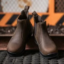 SL-Saint Composite/Acier Toe Chelsea Bottes De Travail Pour Hommes Mode Classique Cheville Construction Industrielle Isolé Sécurité Chaussures 6 Pouce Plein Grain Cuir Brun 10 SL-Saint Composite/Acier Toe Chelsea Bottes De Travail Pour Hommes Mode Classique Cheville Construction Industrielle Isolé Sécurité Chaussures 6 Pouce Plein Grain Cuir Brun -Des chaussures d'hiver Soldes Magasin 81BVaDzHyJL. AC UL1500